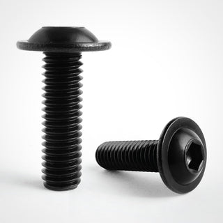 Black Stainless Steel Socket Button Flange .