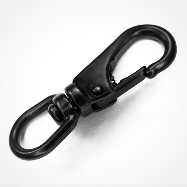 Black Stainless Steel Swivel Eye Snap