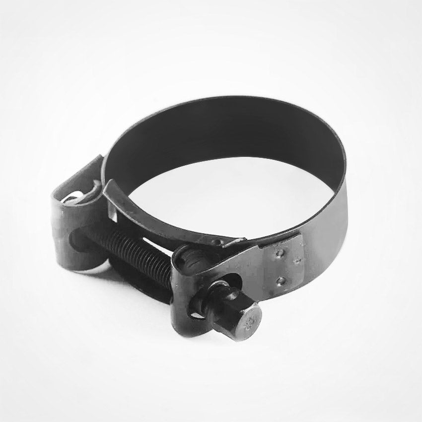 Black Stainless Steel Mikalor Supra W4 Hose Clip