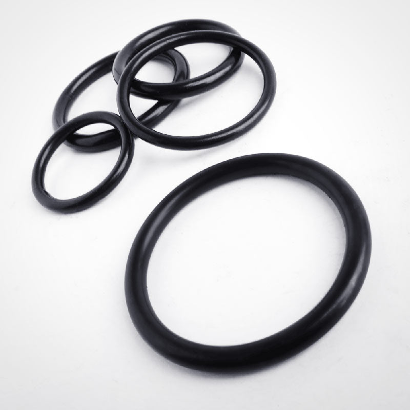 Black Stainless Steel A4 welded 'O' Rings