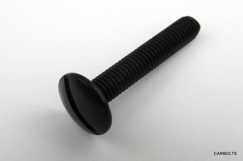 Slotted mushroom machine screws