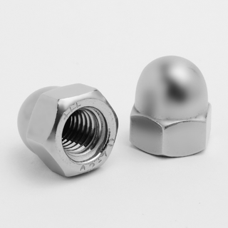Stainless steel dome nuts