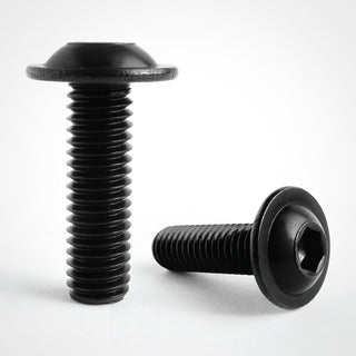 Black Stainless Steel Button Flange Screws