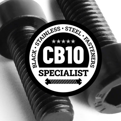 Black Stainless Steel Socket Cap Fully Threaded