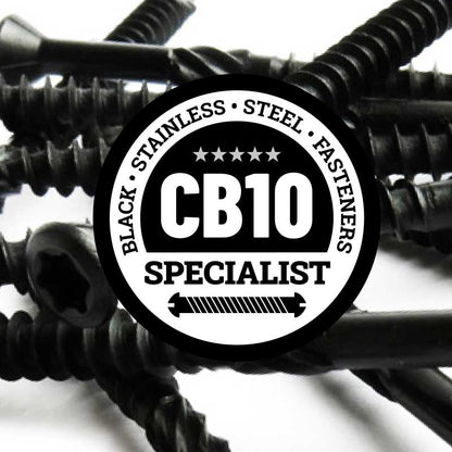 Black Stainless Steel Decking / Cladding Screws