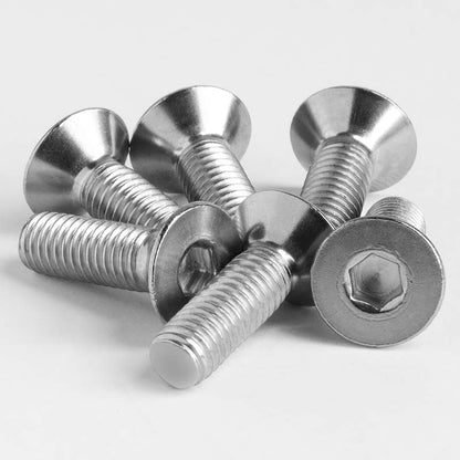 Carbolts-Socket Countersunk 5x16mm Screws ISO 10642 A2-70 Stainless Steel
