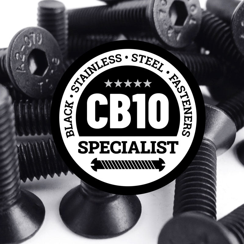 Black Stainless Steel Socket Countersunk