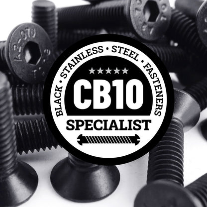 Black Stainless Steel Socket Countersunk