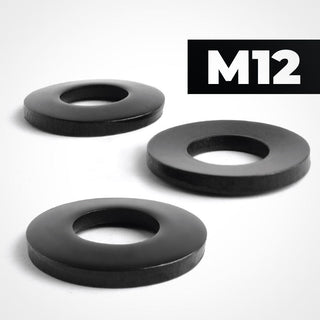 M12 Black Stainless Steel Conical Spring Washers DIN 6796