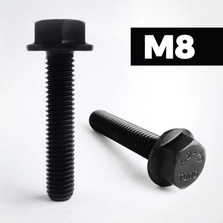 Black Flanged Hex Bolts