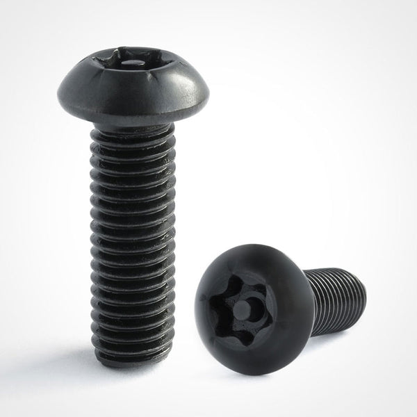 Black Stainless Steel Torx Pin Button Sercurity Screws BTN PIN Bolts ...