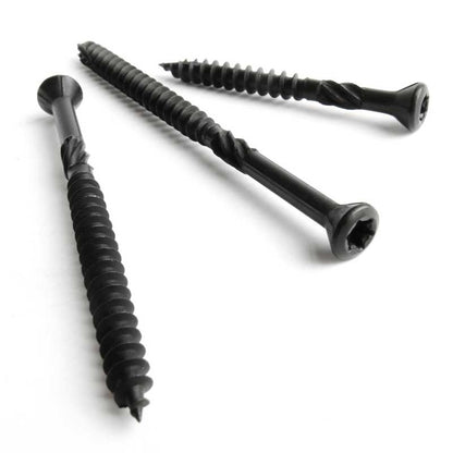 Black Stainless Steel Decking / Cladding Screws
