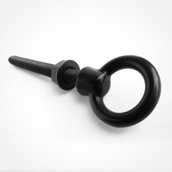 Black Stainless Steel Long Shank Lifting Eye Bolt