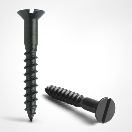 Slotted wood screw