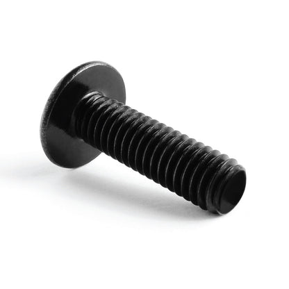Black Stainless Steel Button Flange