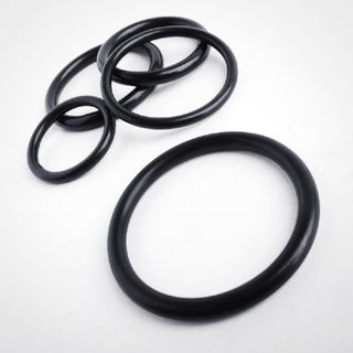 Black Stainless Steel A4 welded 'O' Rings 