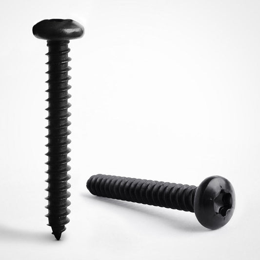 black stainless steel torx hexalobular self tapping screws ISO 14585
