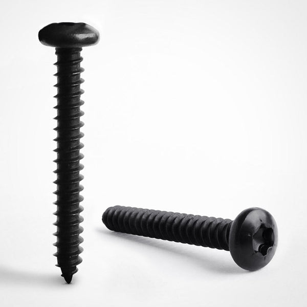 black stainless steel torx hexalobular self tapping screws ISO 14585