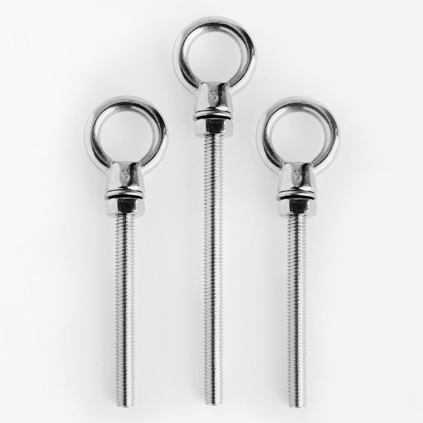 Stainless Steel Long Shank Lifting Eye Bolt