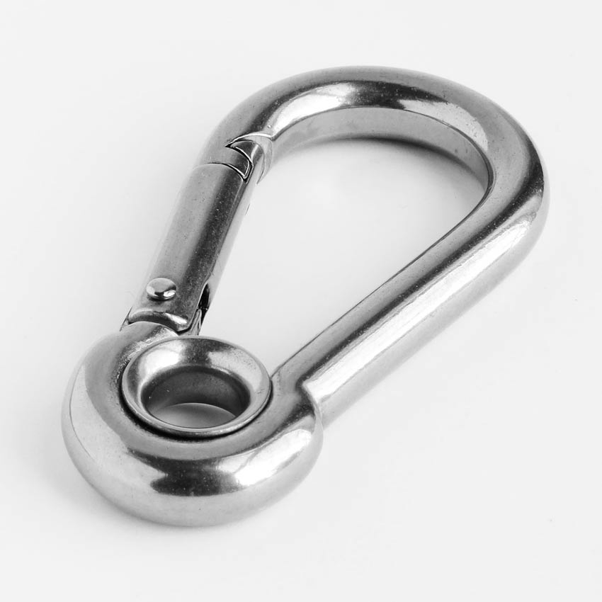 spring hook with eye