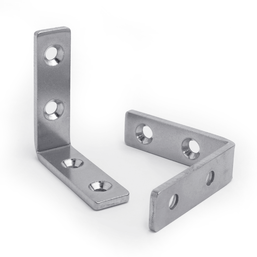 Stainless steel angle brackets