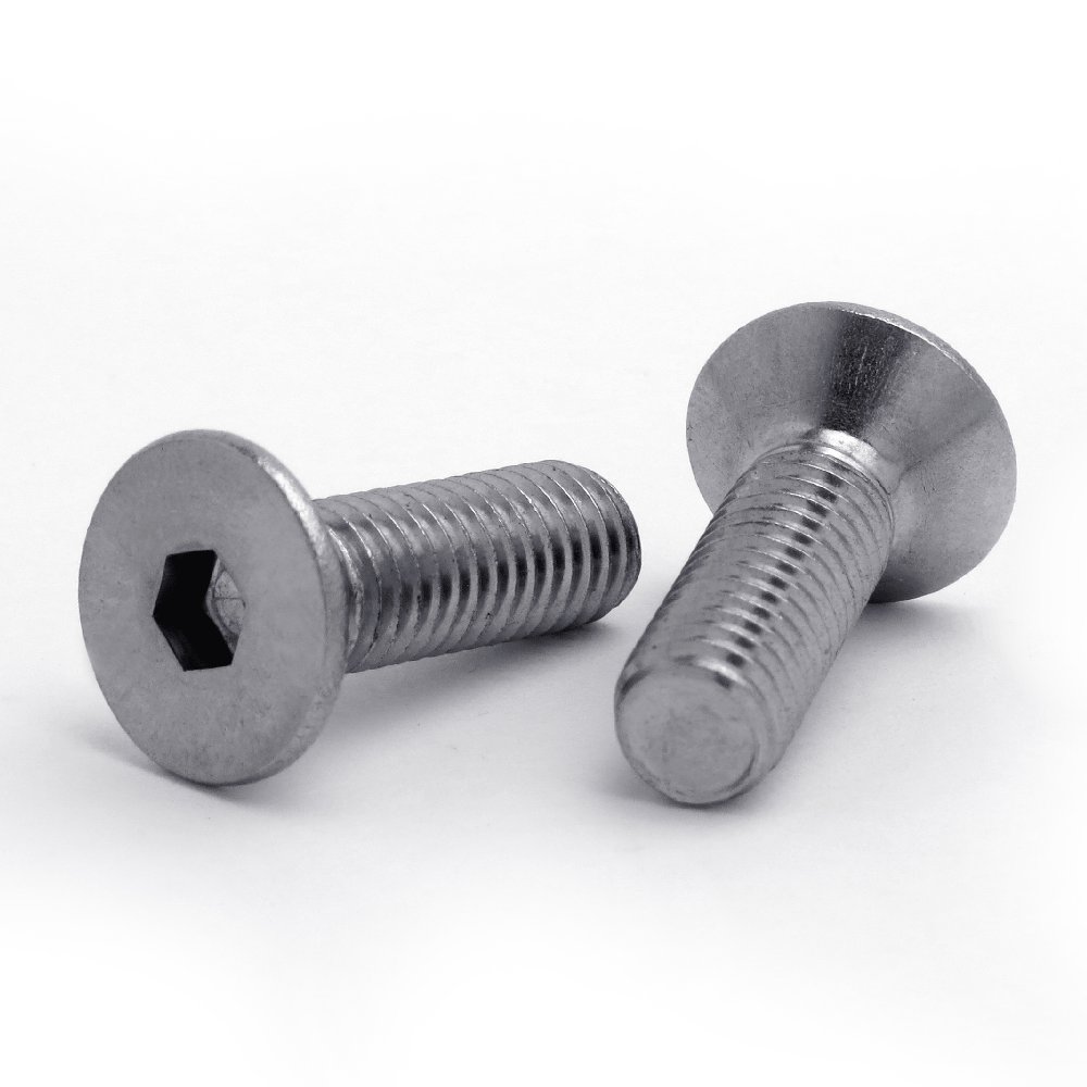 Stainless steel countersunk screws