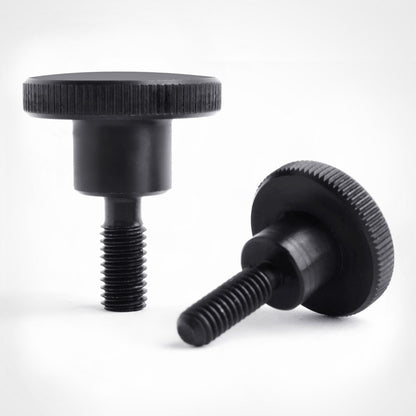 Black Stainless Steel Knurled Thumb Screws