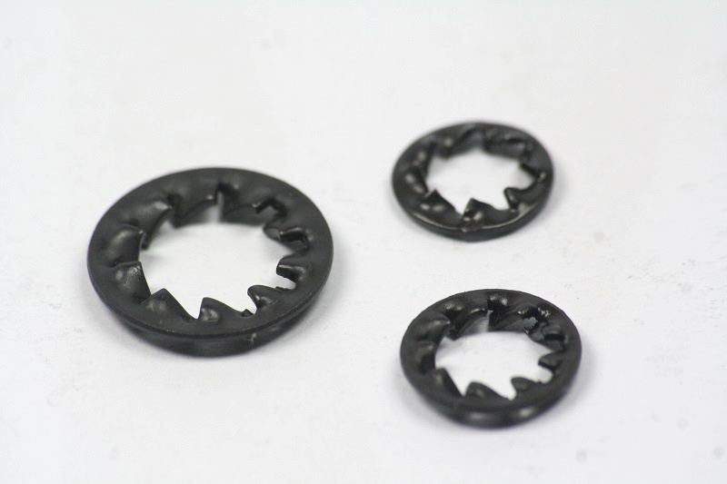 Black Stainless Steel Internal Serrated Lock Washers DIN 6798 J