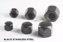 Black Stainless Steel Hexagon Cap Nut DIN 917