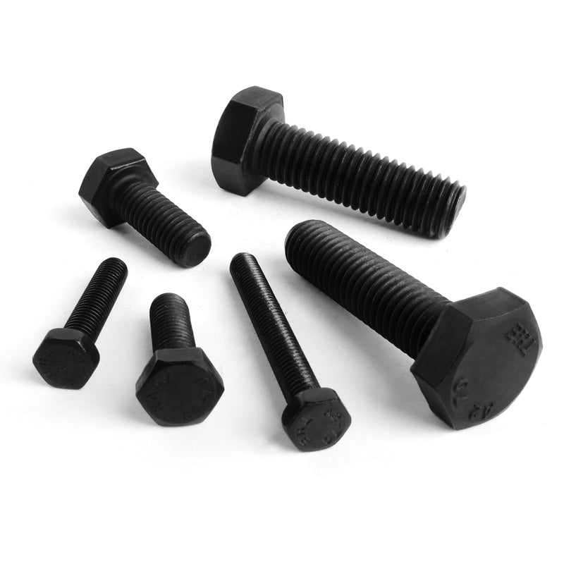 Black Stainless Steel Hex Head Bolts