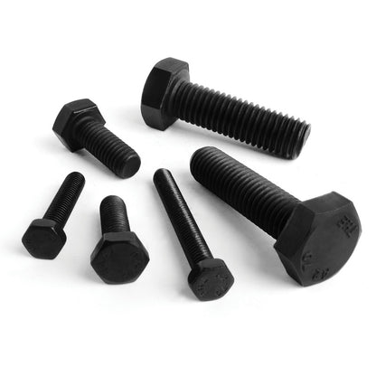 Black Stainless Steel Hex Head Bolts