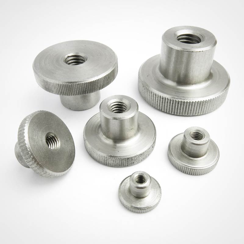 Stainless Steel Knurled Thumb Nuts DIN 466 carbolts.co.uk