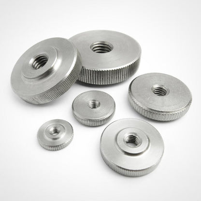 Knurled-Thumb-Nut-Thin-Type-DIN-467-Stainless-Steel. Speedy Delivery