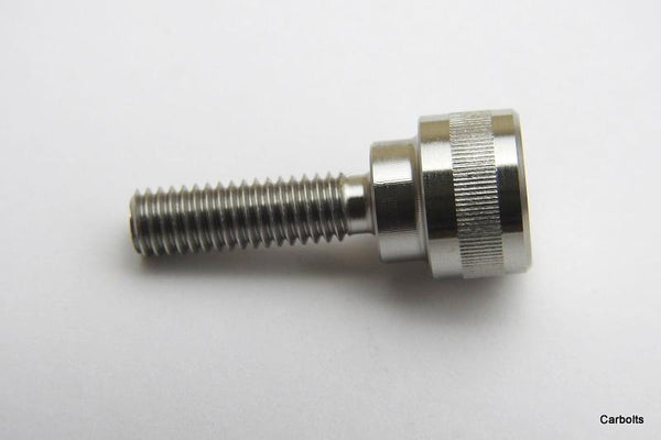 Knurled thumb screws