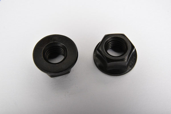 Non Serrated Flange Nuts Black Stainless Steel DIN6932