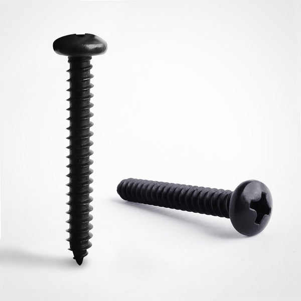 Specialist for black stainless self-tapping screws and much more. Next Day Delivery. Over 1,000,000 fasteners in stock.