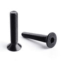Countersunk Screw Black Stainless Steel A2, DIN 7991 / ISO 10642, Hexagon Socket