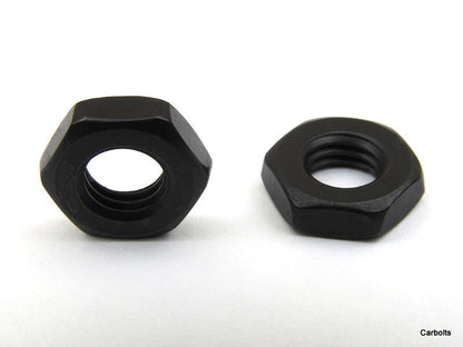 Black Stainless Steel Thin Nuts DIN 439 ISO 4035
