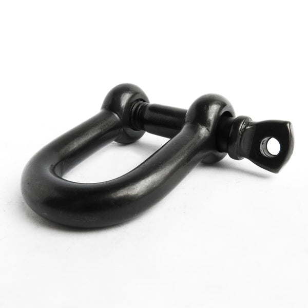 Black Stainless Steel D Shackle