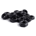 Black stainless steel hexagon full nuts available in m3, m4, m5, m6 ,m8, m10 and m12