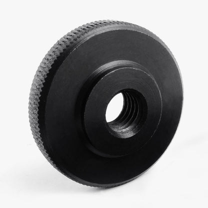 Black stainless steel knurled thumb screws