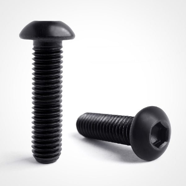 Black Stainless Steel Socket Button BTN Coloured Bolts