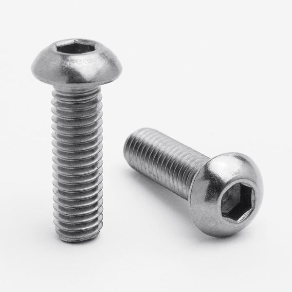 Socket Button Screws in A2 Stainless Steel - ISO 7380 